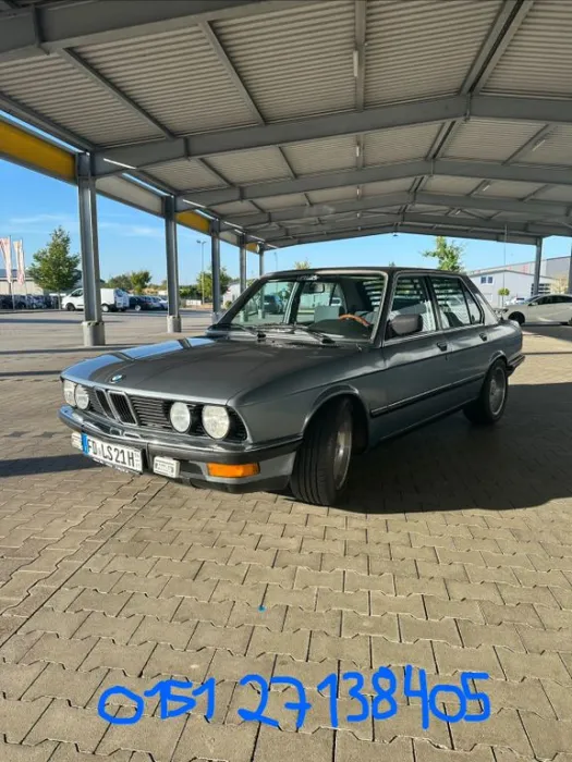 BMW 518 e28 H - Zulassung 
