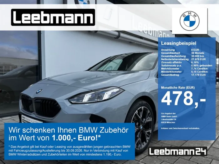 BMW 220d Gran Coupé M-Sport Finanzierung ab 0,49%