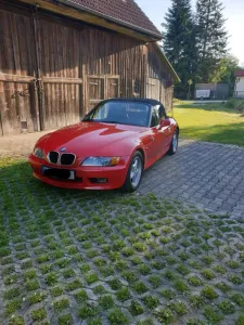 BMW Z3 Hellrot