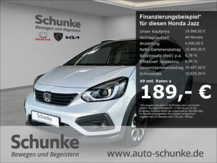 Honda Jazz 1.5 i-MMD Hybrid Crosstar Executive Navi LE