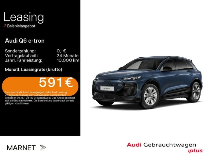 Audi Q6 e-tron qu S line*Air*B&O*AR-HUD*LED+*Virtual*