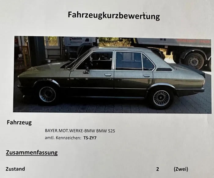 BMW 525 Oldtimer