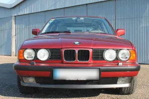BMW E34 Touring 525i 192 PS Calypsorot Aut...