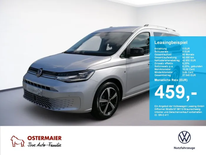 Volkswagen Caddy Maxi Life 7-Sitzer 2.0 TDI DSG LED.AHK.Nav