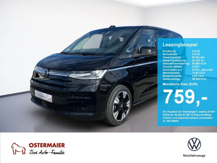 Volkswagen Multivan Style 2.0 TDI DSG 19''Alu.Navi.7Sitze.S