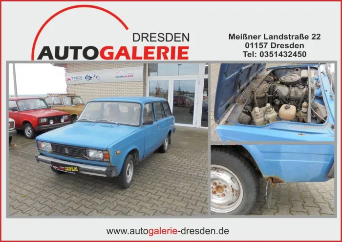 Lada 2104 1300ccm, 4-Gang,Radio, beh.Heckscheibe