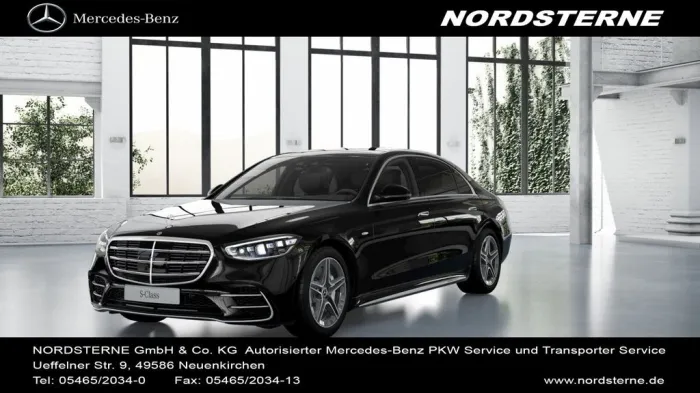 Mercedes-Benz S 580 e AMG Line lang 4Matic Pano.-Dach/Distroni