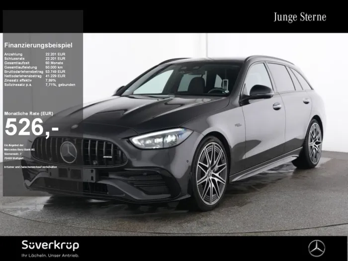 Mercedes-Benz C 43 T AMG 4M , AMG BURM NIGHT PREMIUM MEMO 360