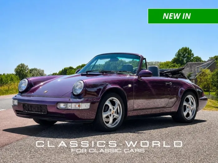 Porsche 964 Carrera 4 Cabriolet - Amethyst Metal