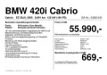 BMW 420i Cabrio M Sportpaket Pro ACC*ab 2,49% eff.