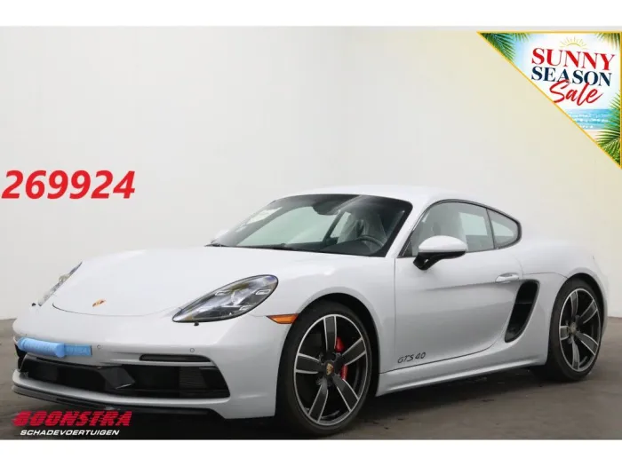 Porsche 718 Cayman GTS 4.0 Manual PDLS+ Sport Chrono PAS