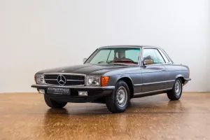 Mercedes-Benz 450 SLC *Anthrazitgrau*Leder Rot*Klima*Tempomat*