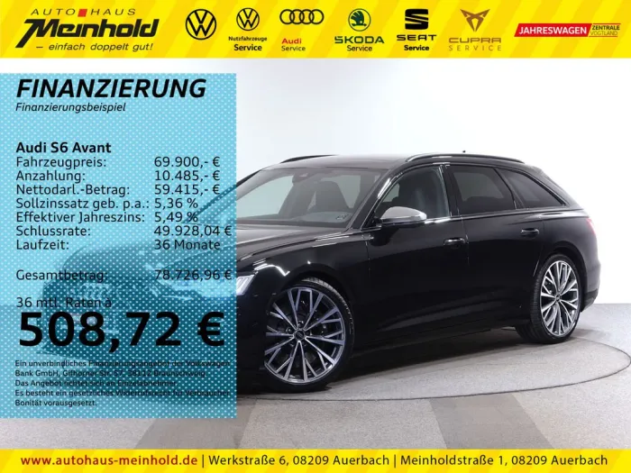 Audi S6 Avant TDI tiptronic, AHK, Standh., B&Q, 21