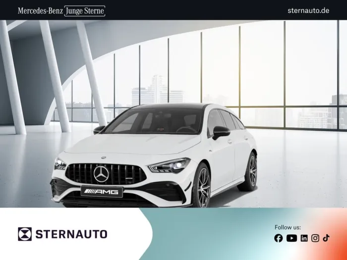 Mercedes-Benz CLA 35 4M SB AMG PanoD Distro 360Ka Sound Night