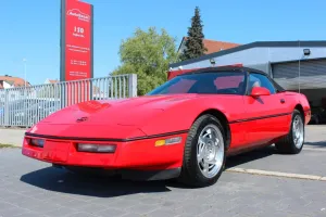 Corvette C4 Cabrio mit braunem Leder / H-Kennzeichen