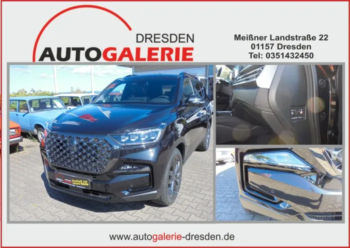 KGM Rexton Black 2,2Diesel 8-Gang AT, Navi,Klima,360