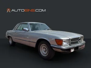 Mercedes-Benz 450 SLC*Leder Blau*Schiebedach*