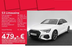 Audi S3 Limousine TFSI S tronic ACC/Navi+/Kamera