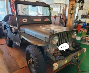 Jeep Willys Overland Jeep CJ3 Gespann