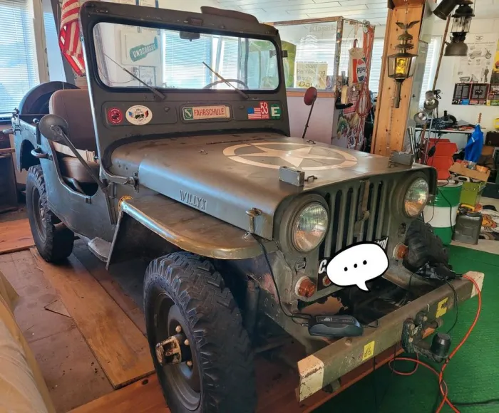 Jeep Willys Overland Jeep CJ3 Gespann