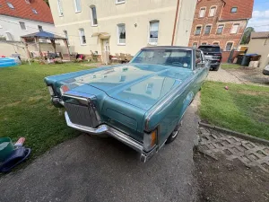 Lincoln Continental Mark III matching Numbers Aqua 