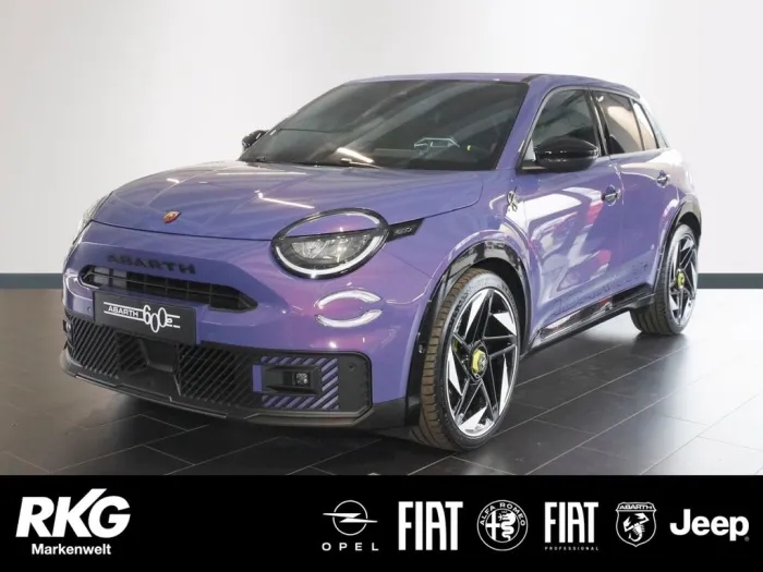 Abarth 600e Scorpionissima Scorpion Design Tech Gaming 