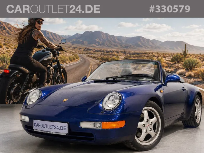 Porsche 911 (993) Carrera Cabrio 2.HD/deutsch/Scheckheft