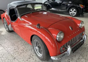 Triumph TR3 Oldtimer mit Overdrive-Getriebe