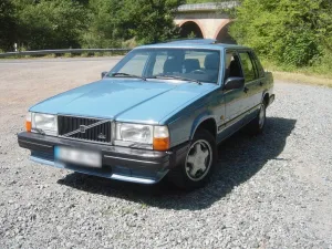 Volvo 744 im seltenem Original Farbton Hel...