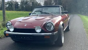 Fiat 124 Spider Volumex überholt TOP originaler Zustd