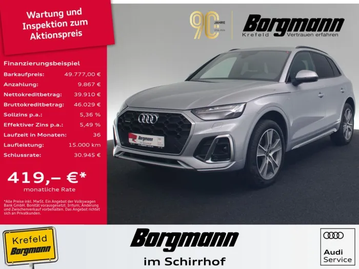 Audi Q5 40 TDI quattro S line AHK MATRIX-LED ACC SHZ