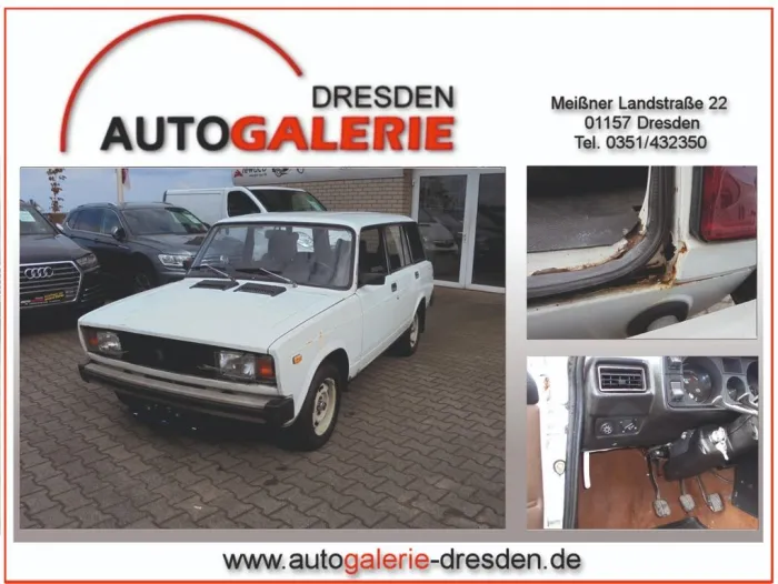 Lada 2104 1300ccm, 4-Gang,Radio, beh.Heckscheibe