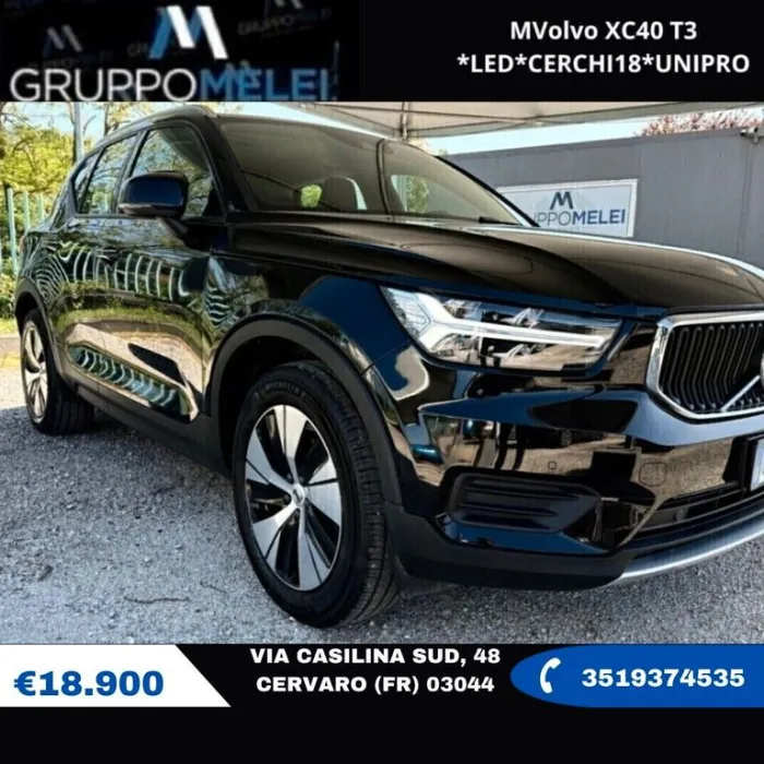 Volvo XC40 T3 *LED*CERCHI18*UNIPRO