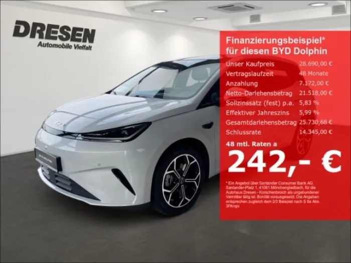 BYD Dolphin G DM-i 1.5 Comfort (156 kW 212 PS)