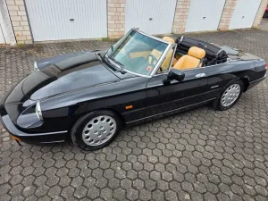 Alfa Romeo Spider 2.0 Serie 4 Cabrio Schwarz TÜV 06.28