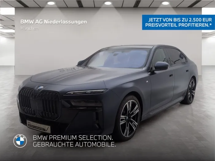 BMW i7 eDrive50 Limousine M Sport Massage Kamera