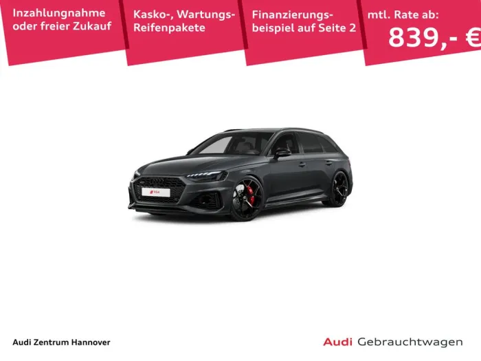 Audi RS 4 2.9 TFSI quattro Head-up Pano virtual B&O