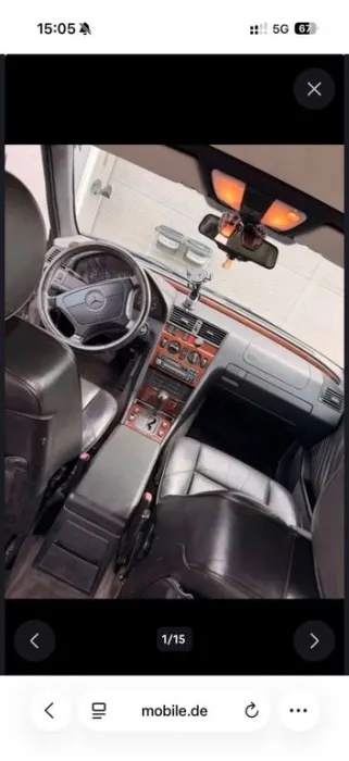 Mercedes-Benz Mercedes C250 Diesel W202 vollleder mit Tü...