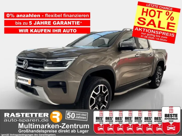 Volkswagen Amarok 3.0 TDI Style 5Jahre+Cover+Leder+Harman+S