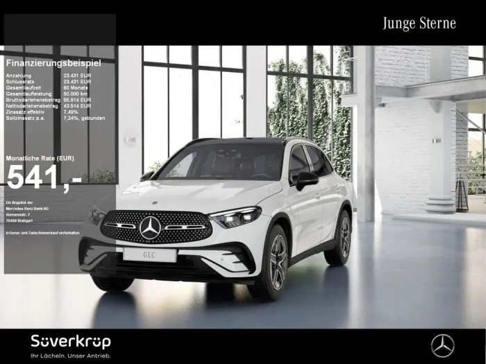 Mercedes-Benz GLC 450 d 4M , AMG BURM NIGHT MEMO 360 AHK DISTR