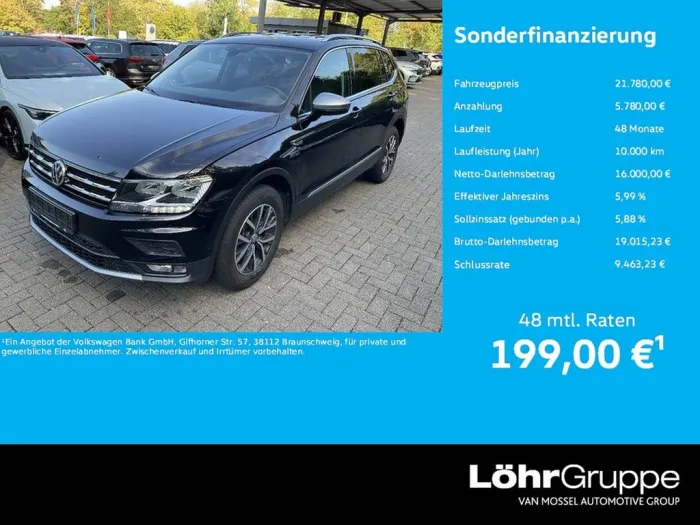 Volkswagen Tiguan Allspace 1.4 TSI Comfortline AHK, RFK, Na