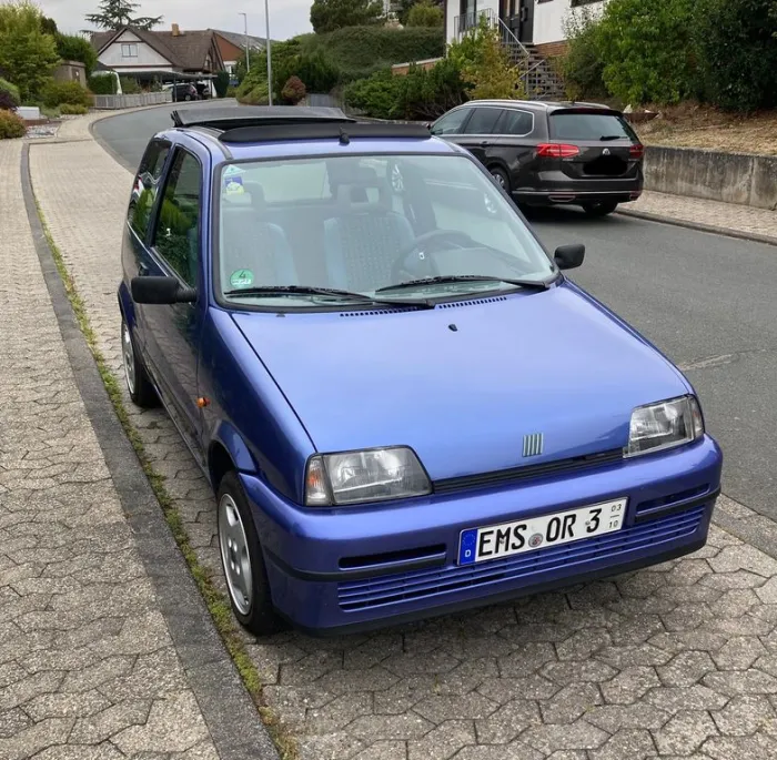 Fiat Seltener Cinquecento Soleil wenig km Liebhaber
