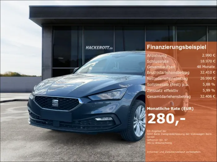 Seat Leon 1.5 eTSI 110 kW Style Edition LED ACC Rückf