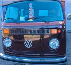 Volkswagen Bulli T 2 Retro TÜV NEU Hochzeitsauto Oldt...