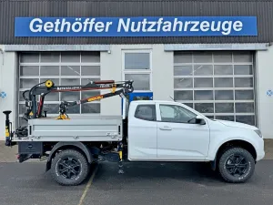 Isuzu D-Max Space Cab LS AT BIG-MAX Forstkran Greifer