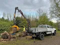 Isuzu D-Max Space Cab LS AT BIG-MAX Forstkran Greifer