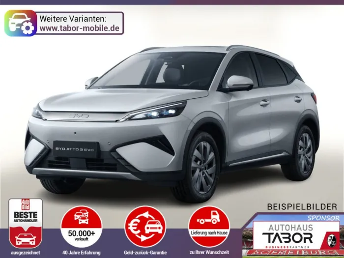 BYD ATTO 3 Evo Excellence AWD 470kmReichw. UVP-25%*