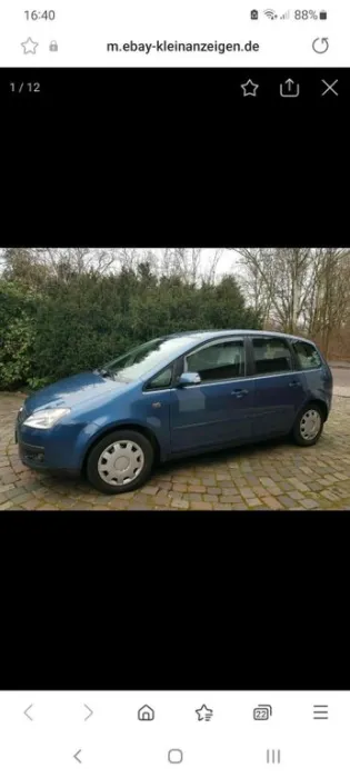 Ford focus c-max 2005 1.8 benzin gebraucht.