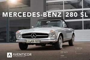 Mercedes-Benz SL 280 - STICKEL - MEISTERSTÜCK - 1+ - 1 OF 1