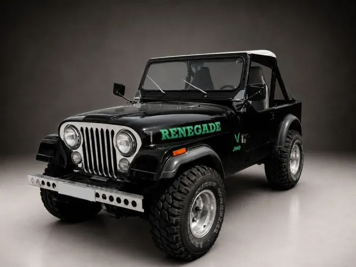 Jeep Wrangler CJ7 Renegade, V8, H-Zulassung